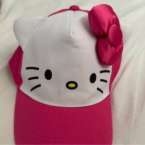 Hello Kitty Pink & White Bow Cap